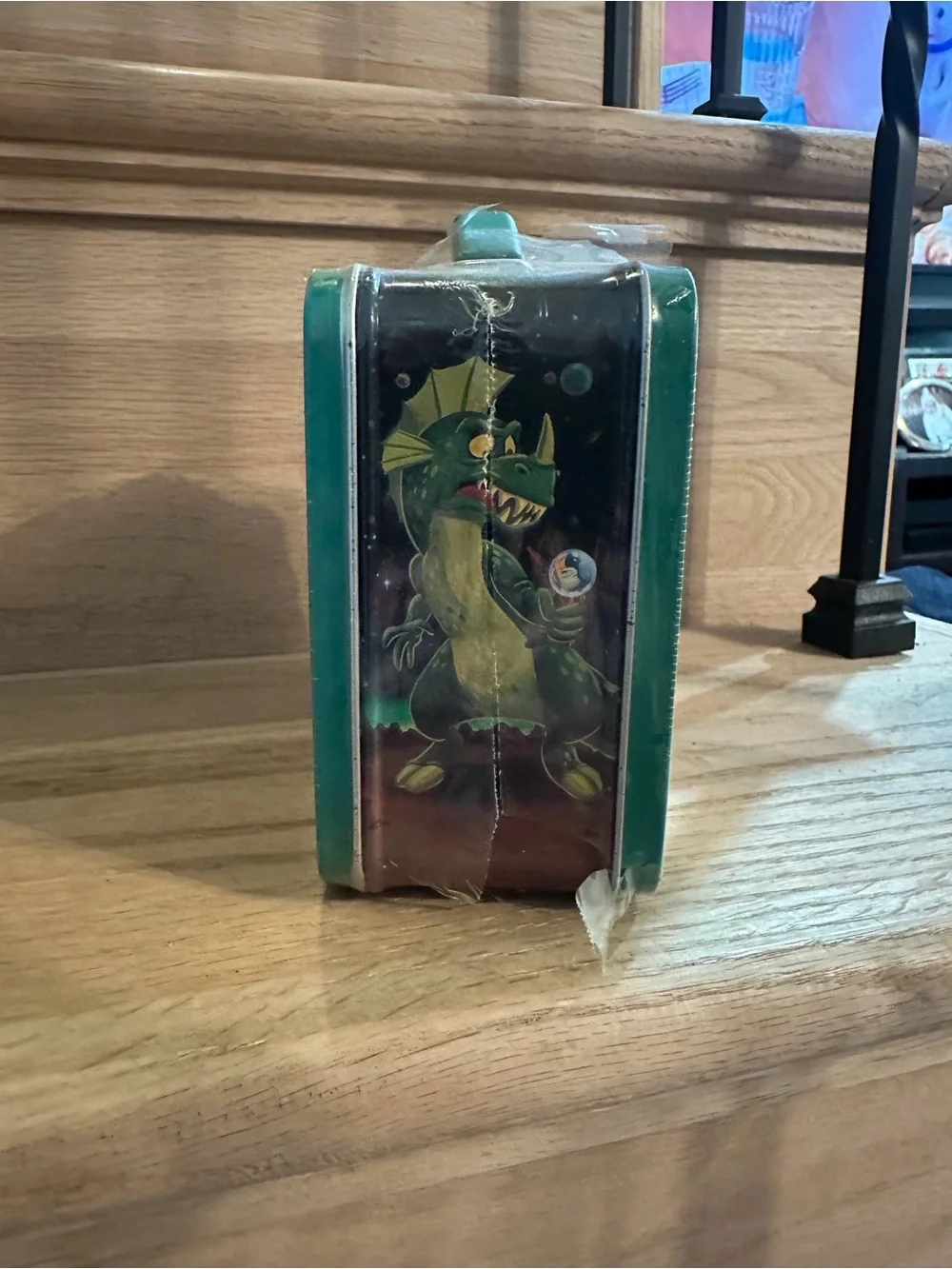 Vintage 1999 Hallmark School Days 1950s Donald Duck Mini Lunch Box QHM8806 COA